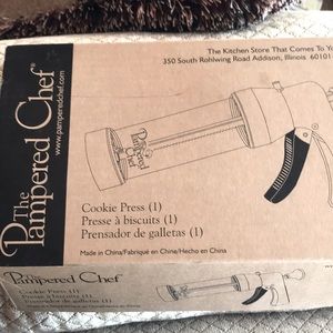 The Pampered Chef Cookie Press